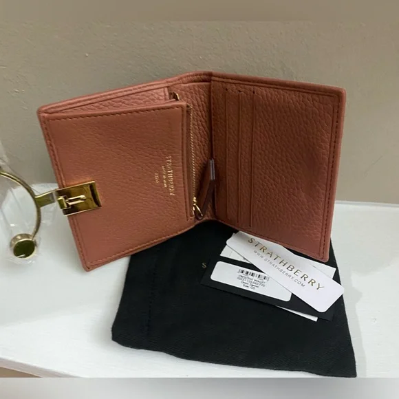 Strathberry crescent Wallet in Sienna - Picture 14 of 15